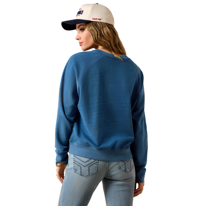 Ariat Womens Blue Essential Crew Sweatshirt
