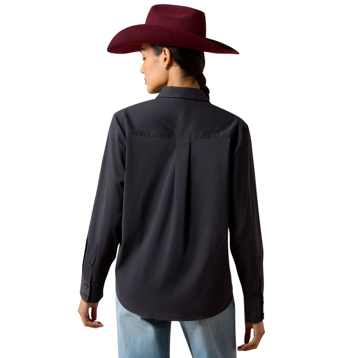 Ariat Womens Black Everything Long Sleeve Shirt