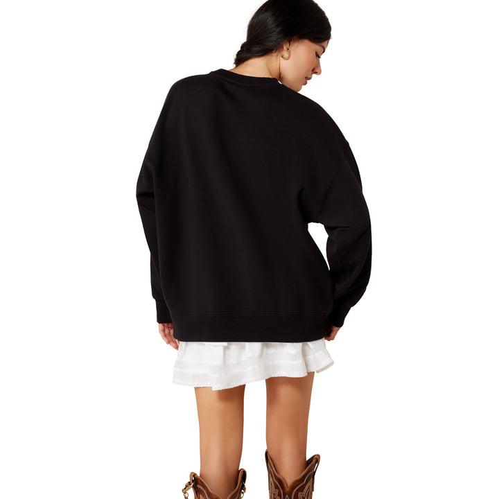 Ariat Womens Giddy Up Oversize Sweatshirt
