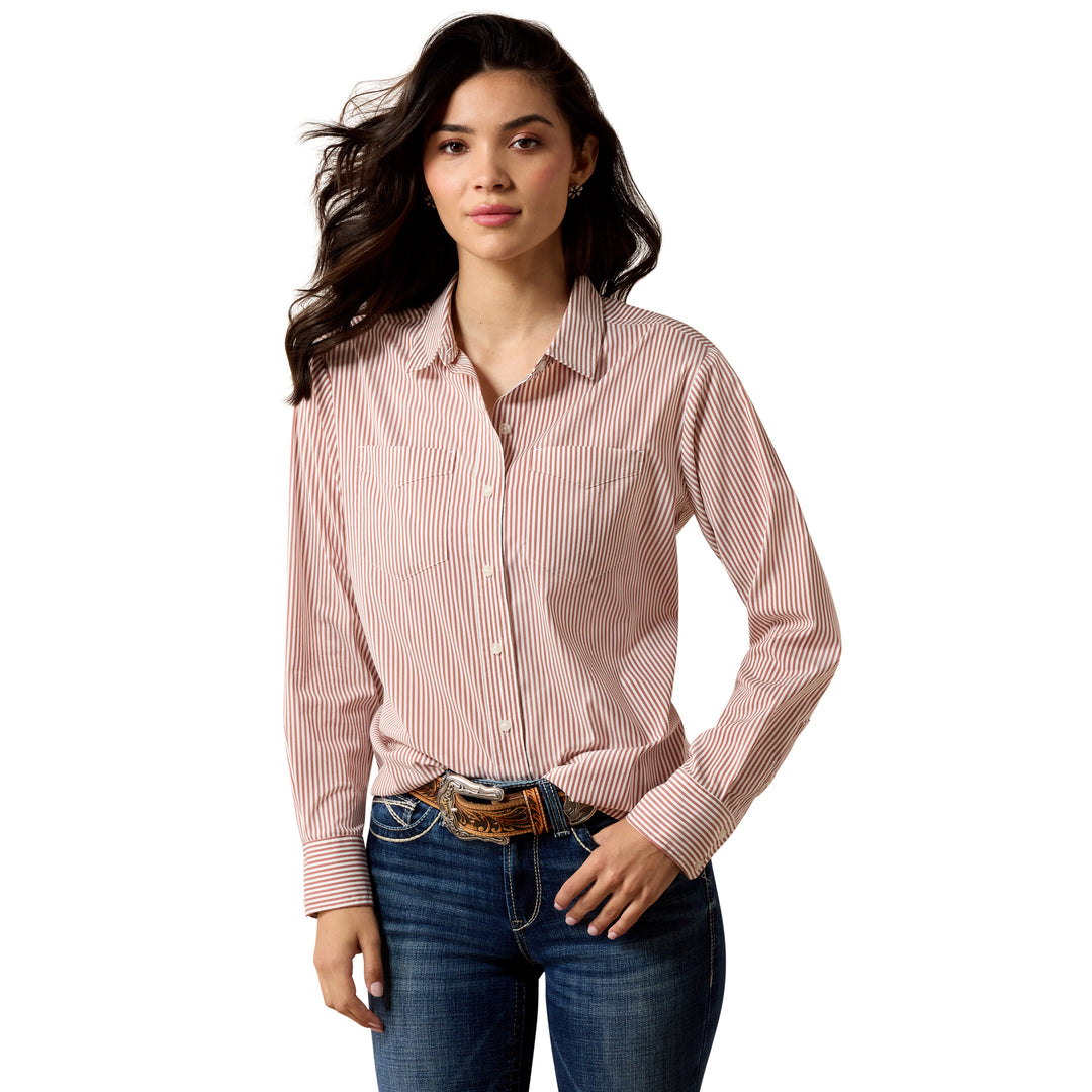 Ariat Womens Henna Stripe Everything Shirt