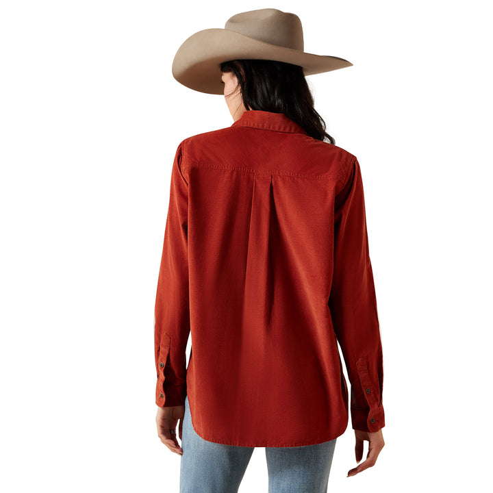 Ariat Womens Burnt Henna Billie Jean Shirt