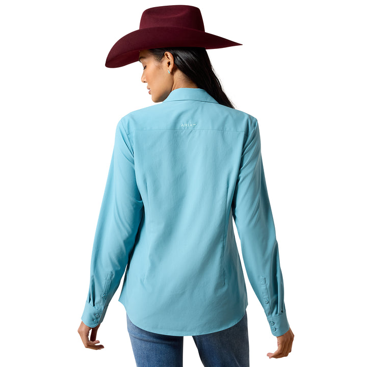 Ariat Womens Blue Kirby Pro Shirt