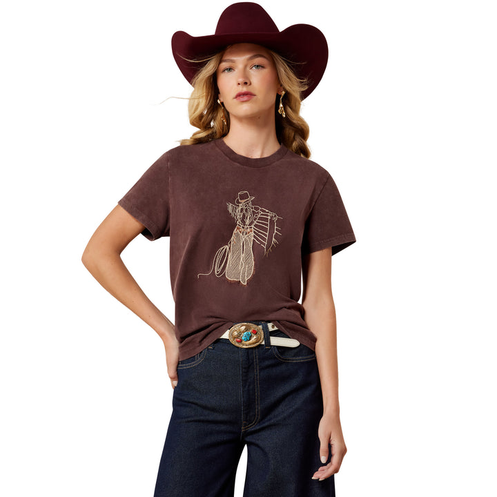 Ariat Womens Rebel With A Cause T-Shirt