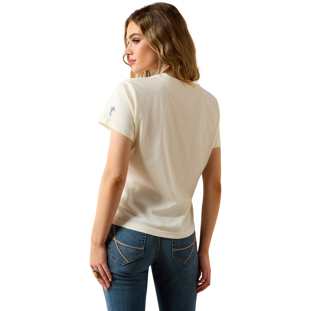 Ariat Womens Blue Collegiate Howdy T-Shirt