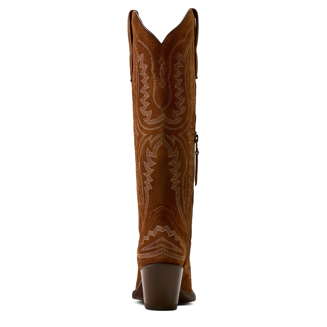 Ariat Womens Oiled Tan Suede Boots