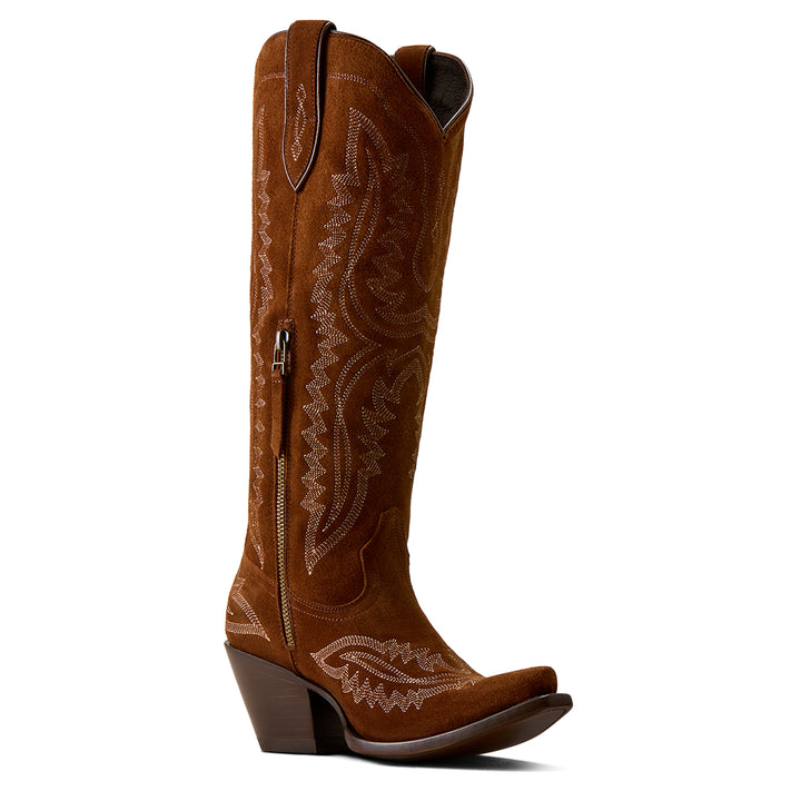 Ariat Womens Oiled Tan Suede Boots
