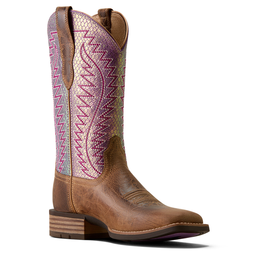 Ariat Womens Monte Vista Wide Square Toe Western Boots