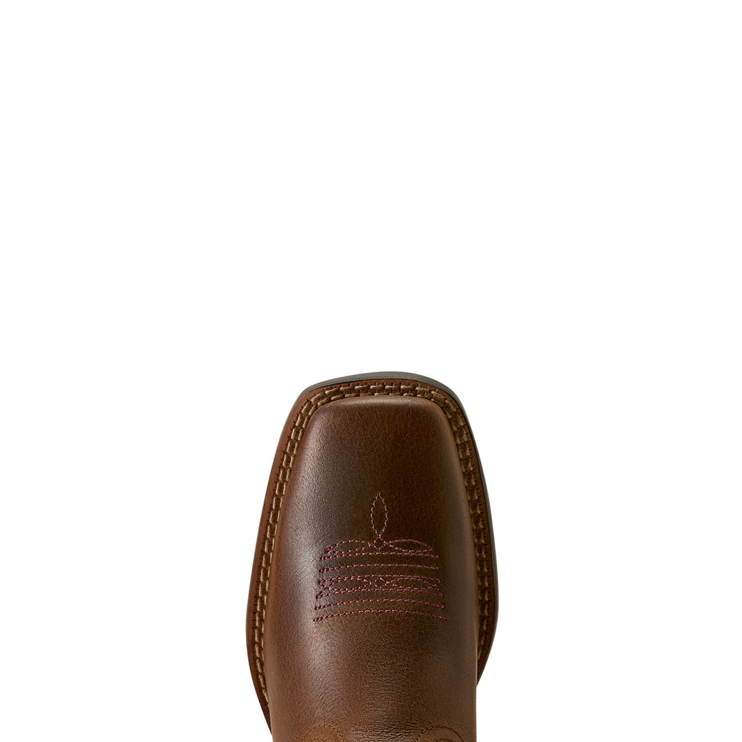 Ariat Girls Sundown Wide Square Toe Western Boot