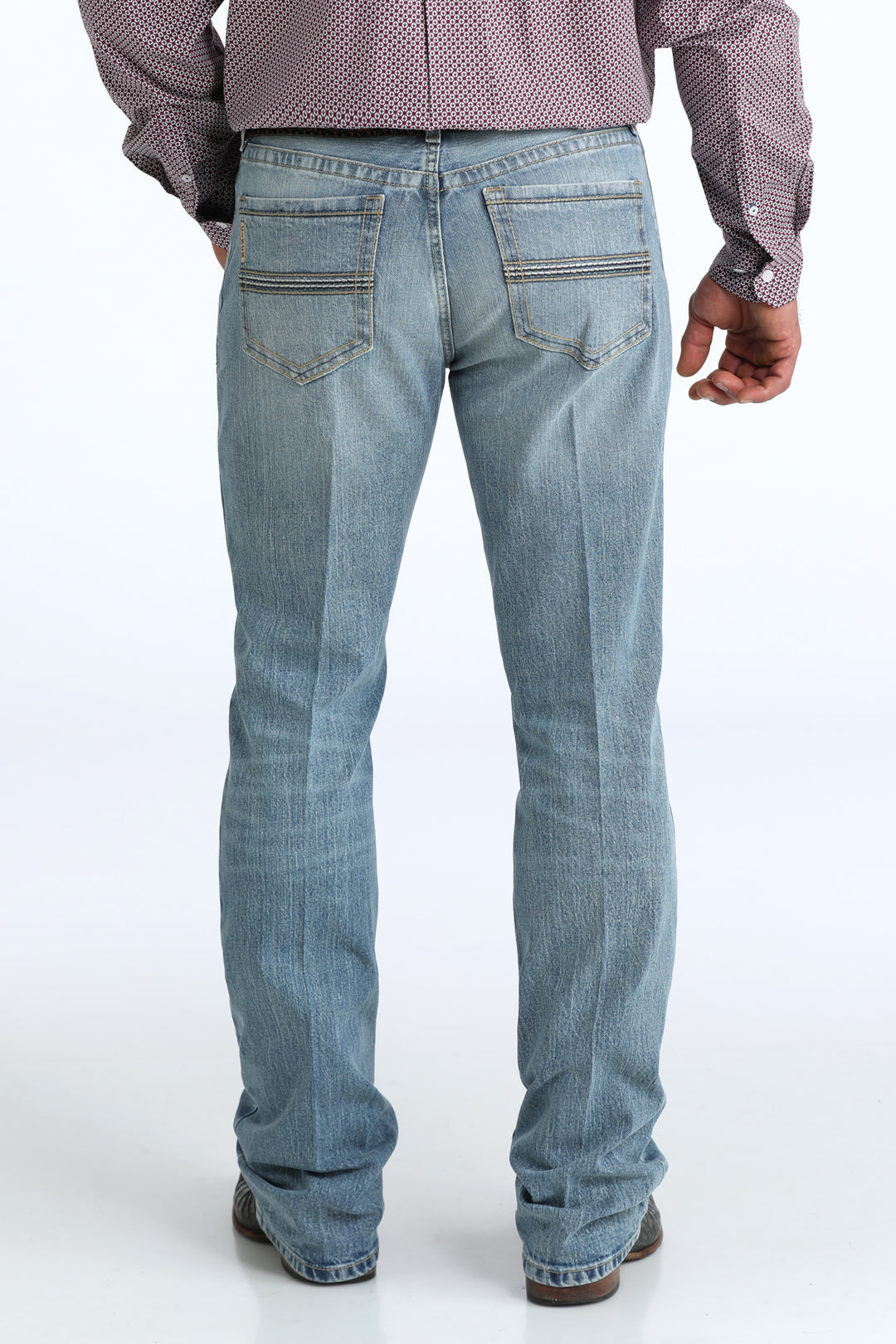 Cinch Mens Ian Medium Stone Jeans