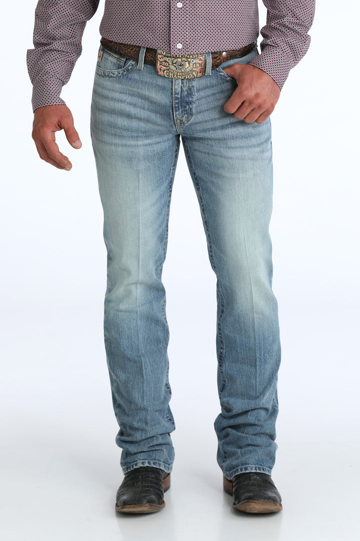 Cinch Mens Ian Medium Stone Jeans