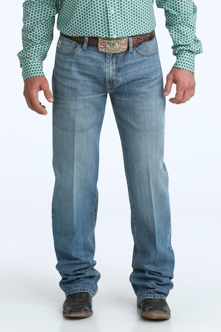 Cinch Mens Grant Medium Stone Relaxed Jeans