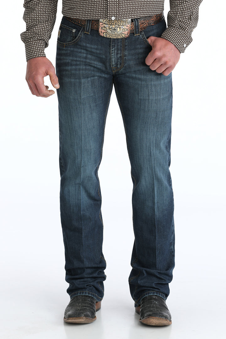Cinch Mens Carter 2.0 Dark Stonewash Jeans