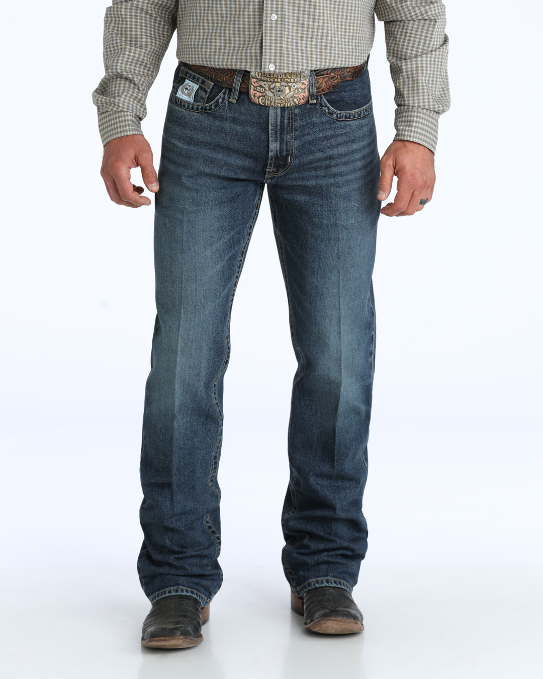 Cinch Mens White Label Straight Leg Jeans