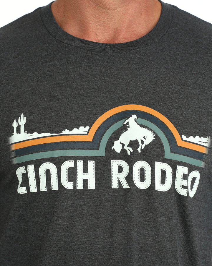 Cinch Mens Navy Rodeo Graphic Tee