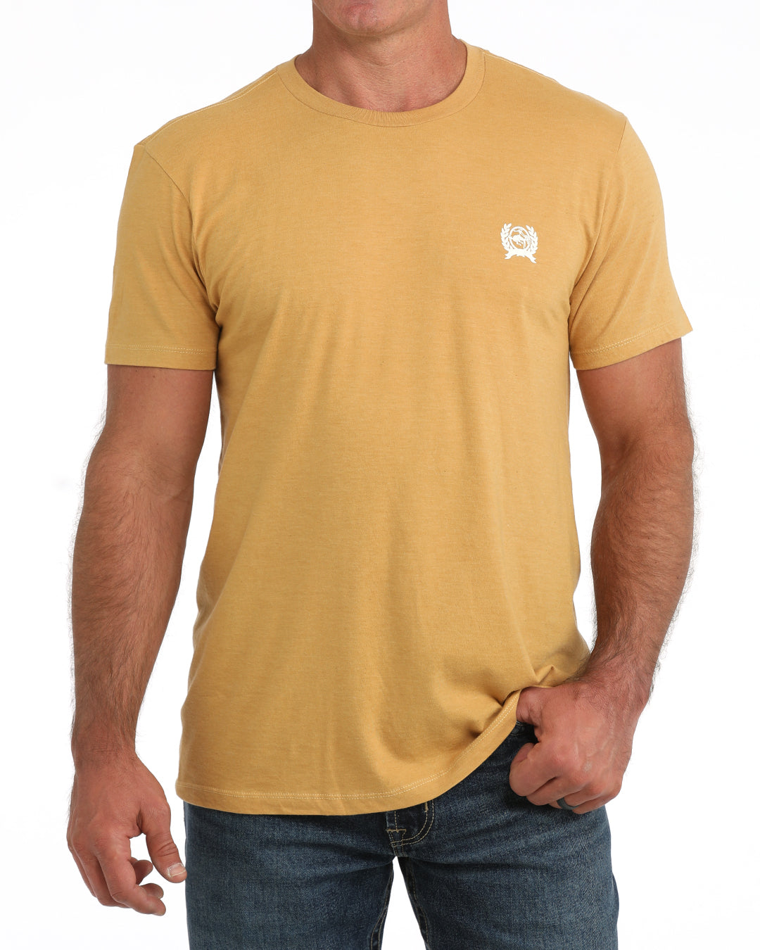 Cinch Mens Gold Graphic Tee