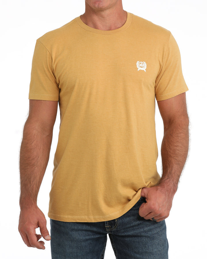 Cinch Mens Gold Graphic Tee