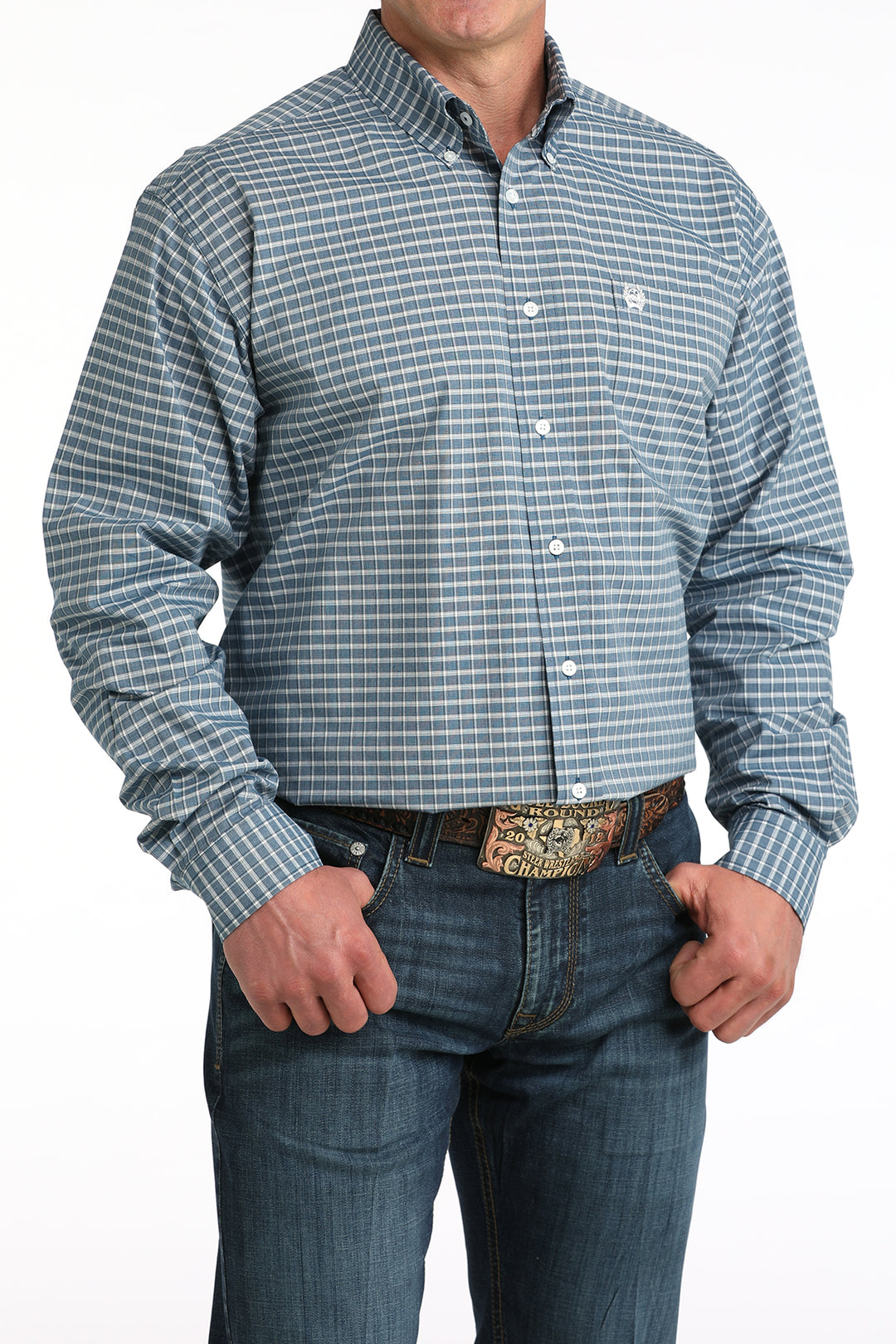 Cinch Mens Classic Fit Button Down Western Shirt