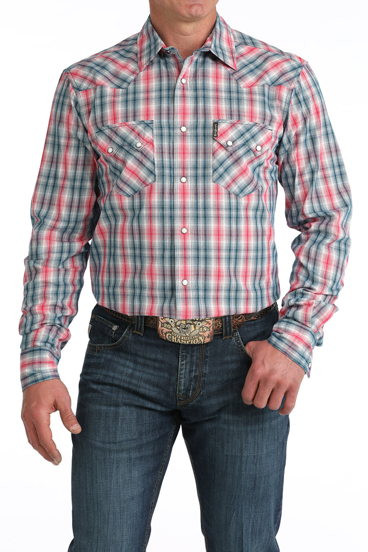 Cinch Mens Modern Fit Snap Front Western Shirt