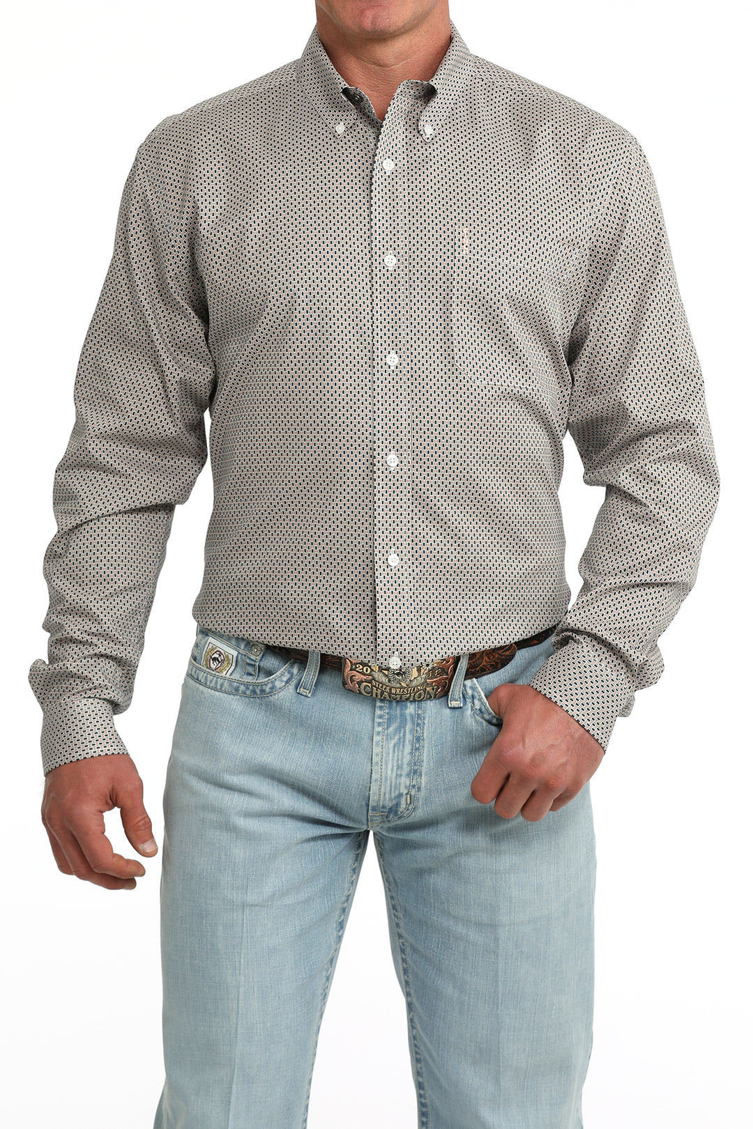 Cinch Mens Modern Fit Long Sleeve Shirt