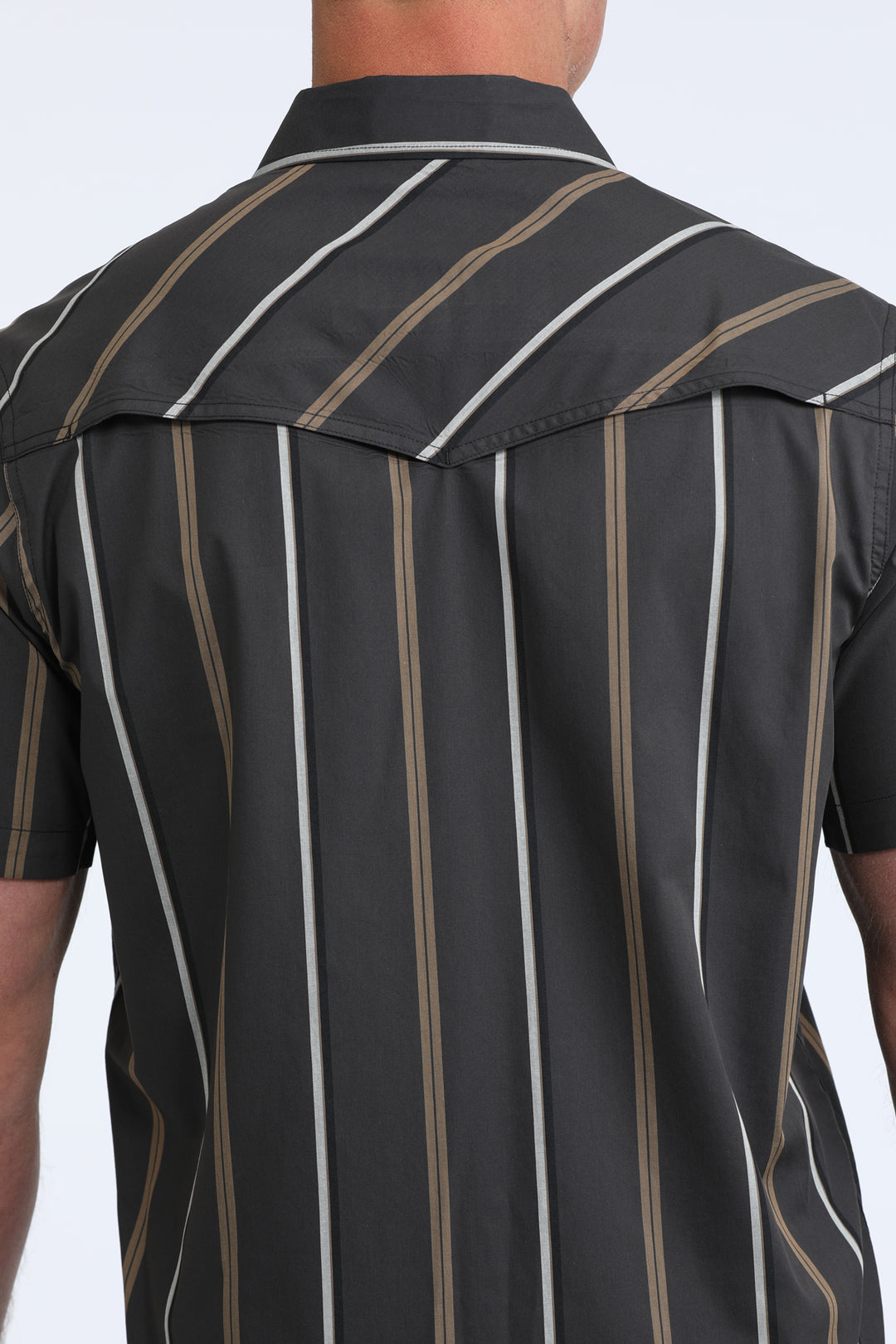 Cinch Mens Black Camp Modern Fit Shirt