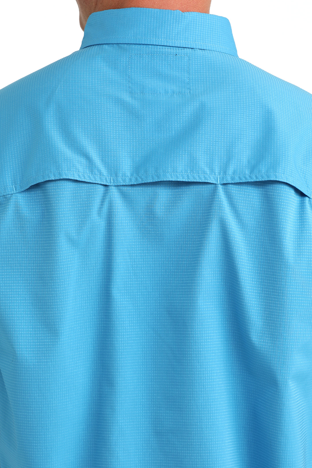 Cinch Mens Blue Solid Arenaflex Short Sleeve Shirt