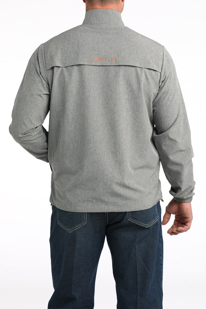Cinch Mens Grey Windbreaker
