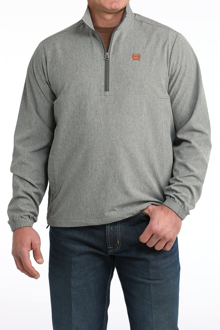 Cinch Mens Grey Windbreaker