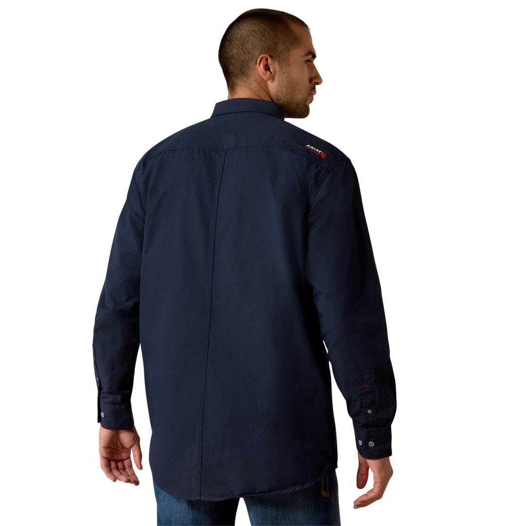 Ariat Mens Navy FR Featherlight Work Shirt
