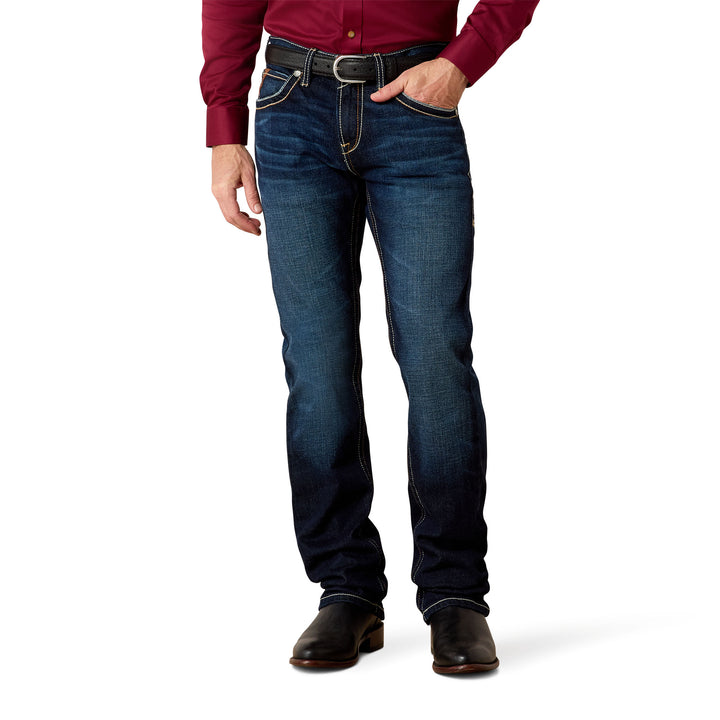 Ariat Mens M7 Rocker Concord Stretch Stackable Straight Leg Jeans