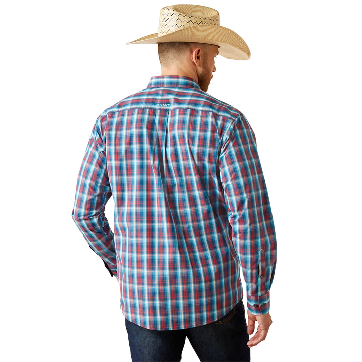Ariat Mens Navy Pro Series Smith Classic Fit Shirt