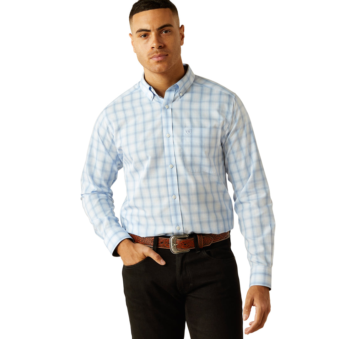Ariat Mens Wrinkle Free Diego Fitted Shirt