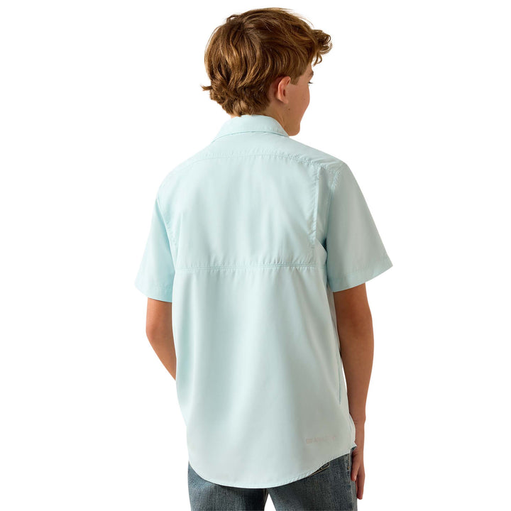 Ariat Boys Blue VentTEK Outbound Classic Fit Shirt