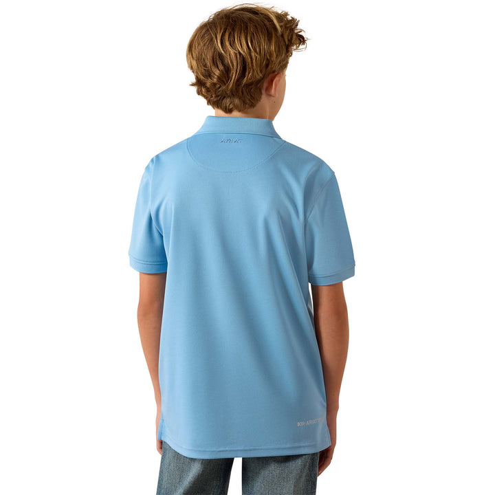 Ariat Boys Blue TEK Polo