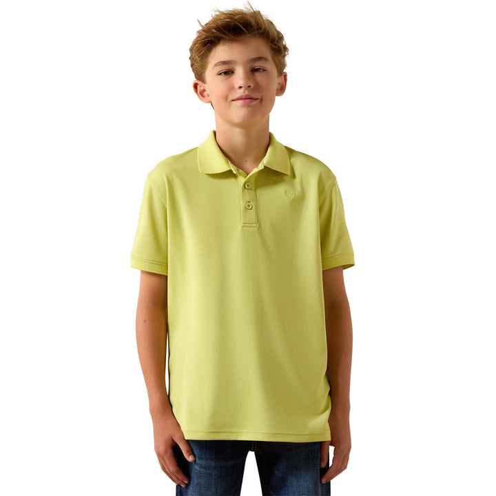 Ariat Boys Lime TEK Polo