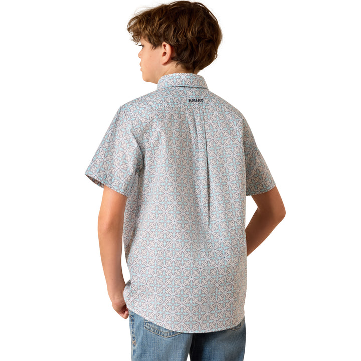 Ariat Boys Pier Short Sleeve Shirt