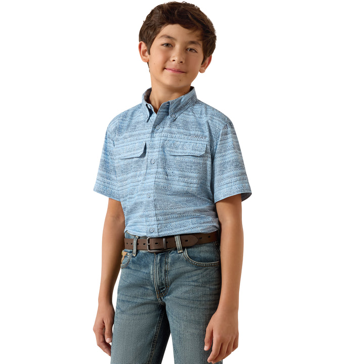 Ariat Boys Printed VentTEK Outbound Shirt