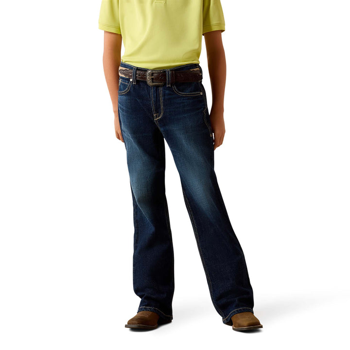 Ariat Boys B4 Relaxed Oliver Boot Cut Jeans