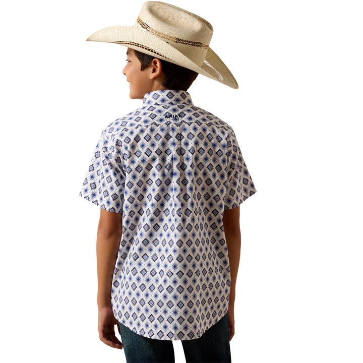 Ariat Boys Baxter Short Sleeve Shirt