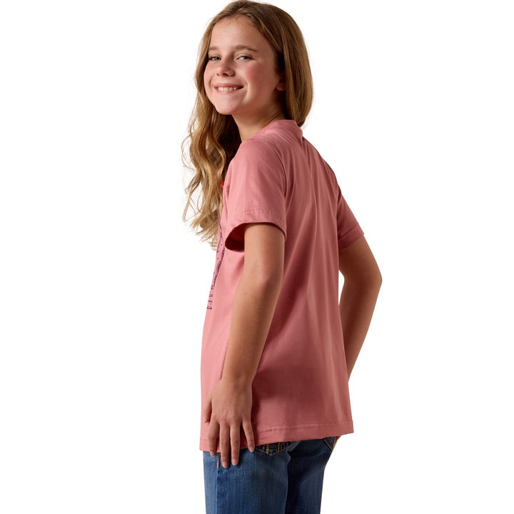 Ariat Girls Farm Quilt T-Shirt