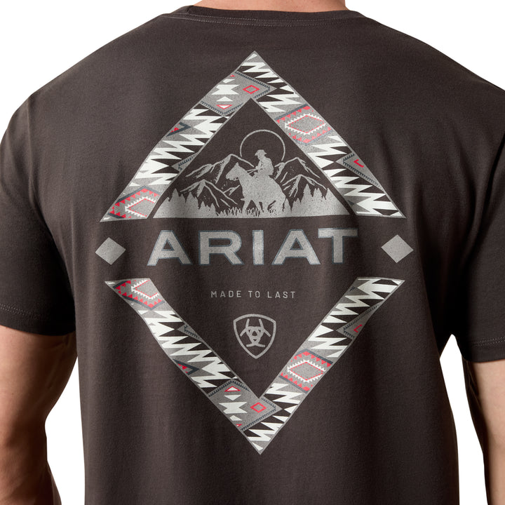 Ariat Mens Southwest Mountain Man Classic Fit T-Shirt