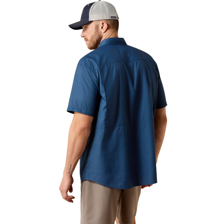 Ariat Mens Dark Denim VentTEK Outbound Classic Fit Shirt
