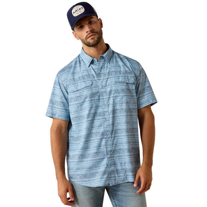 Ariat Mens Printed VentTEK Outbound Classic Fit Shirt