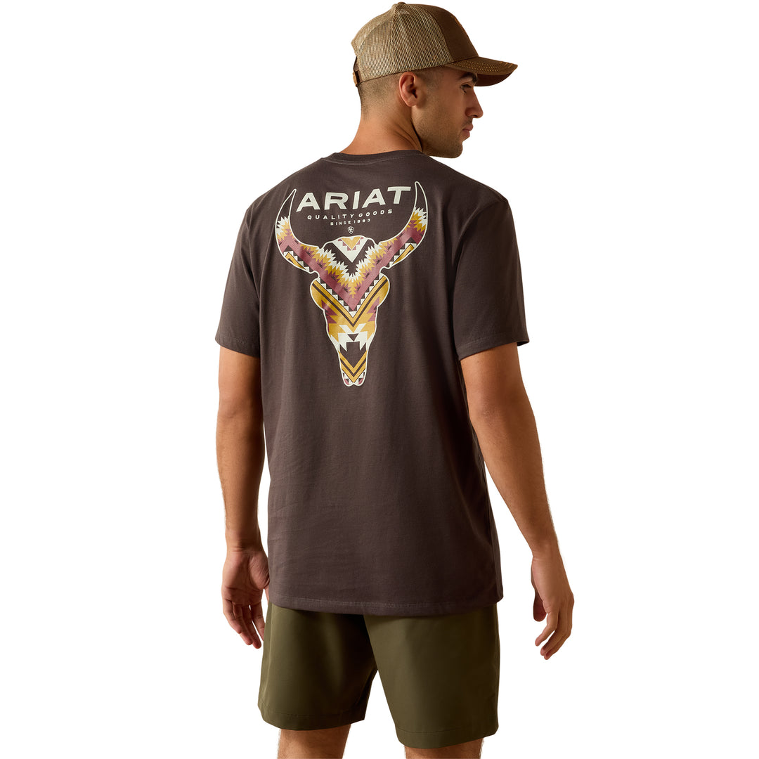 Ariat Mens Southwest Longest Horn Classic Fit T-Shirt
