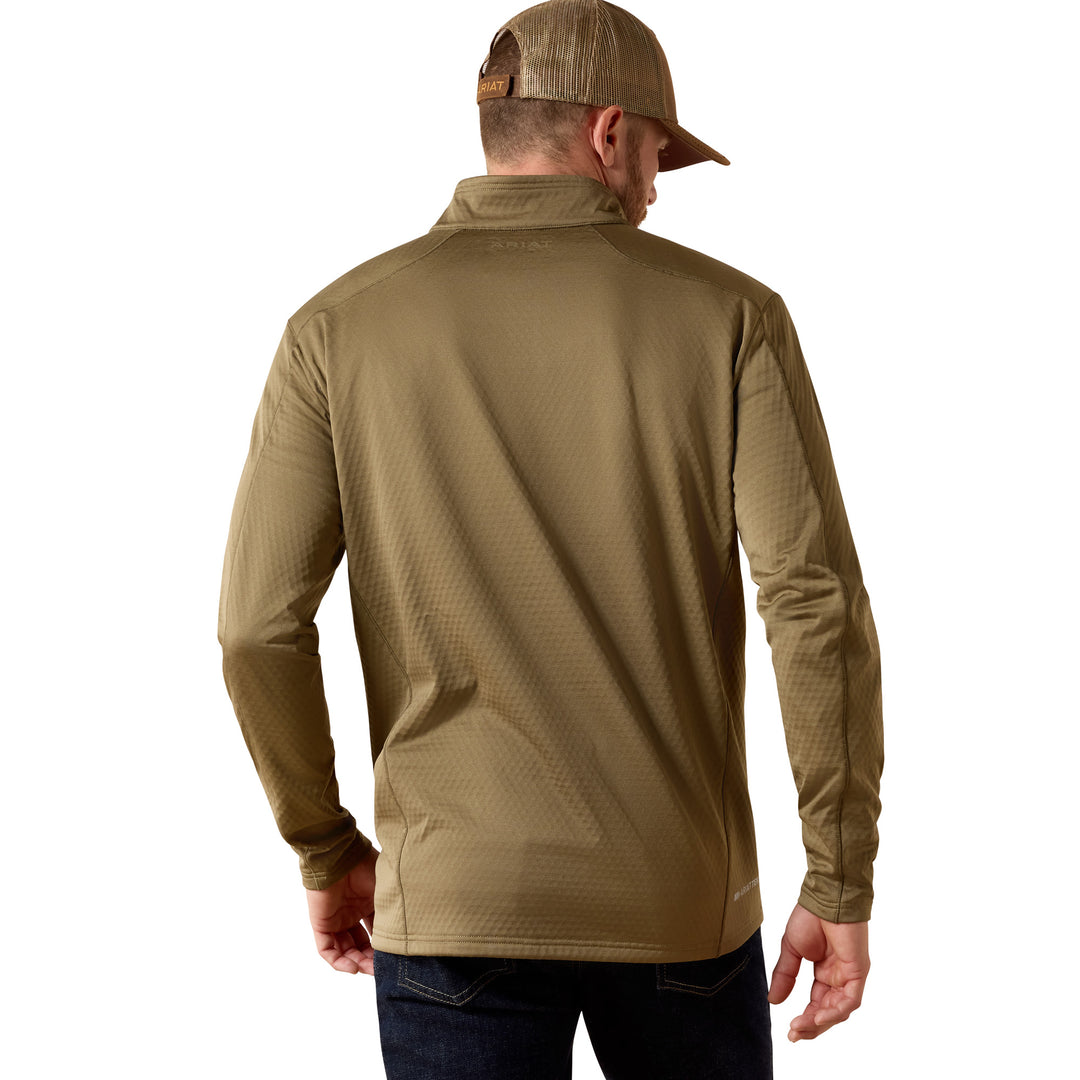 Ariat Mens Hex Fleece 1/2 Zip Baselayer