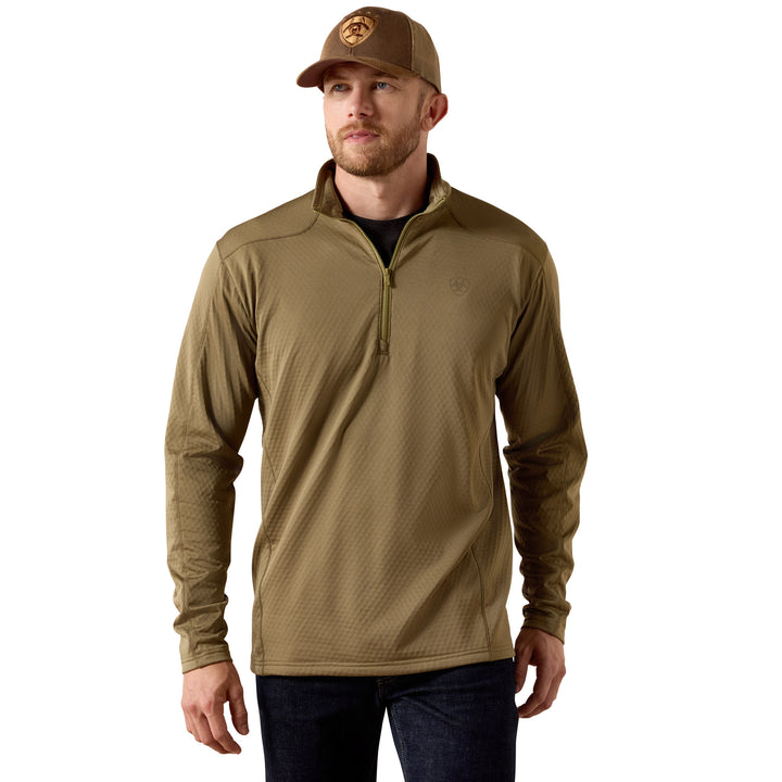 Ariat Mens Hex Fleece 1/2 Zip Baselayer