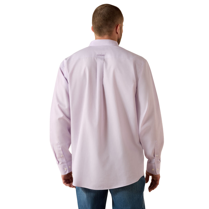 Ariat Mens Solid Pinpoint Oxford Classic Fit Shirt