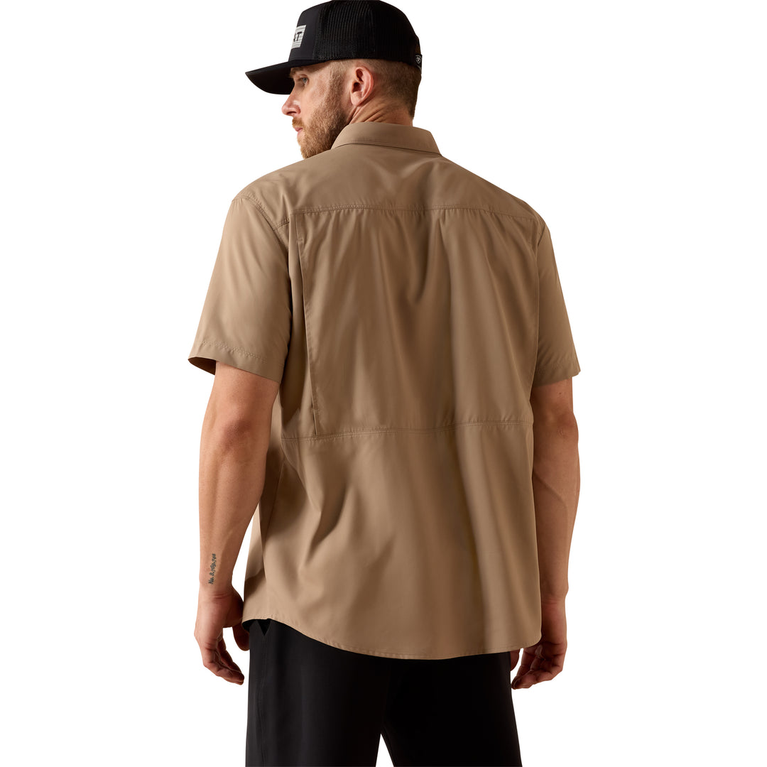 Ariat Mens Taupe VentTEK Outbound Classic Fit Shirt