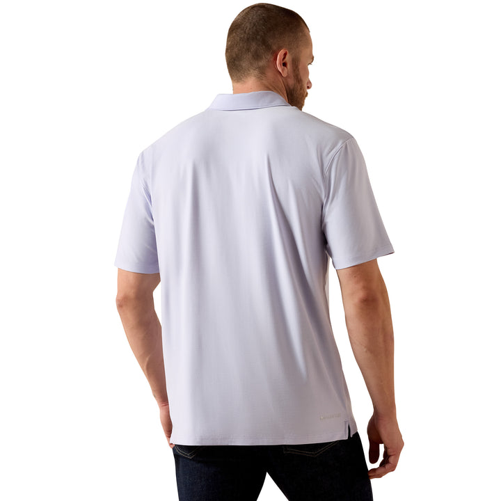 Ariat Mens Purple Charger 2.0 Polo