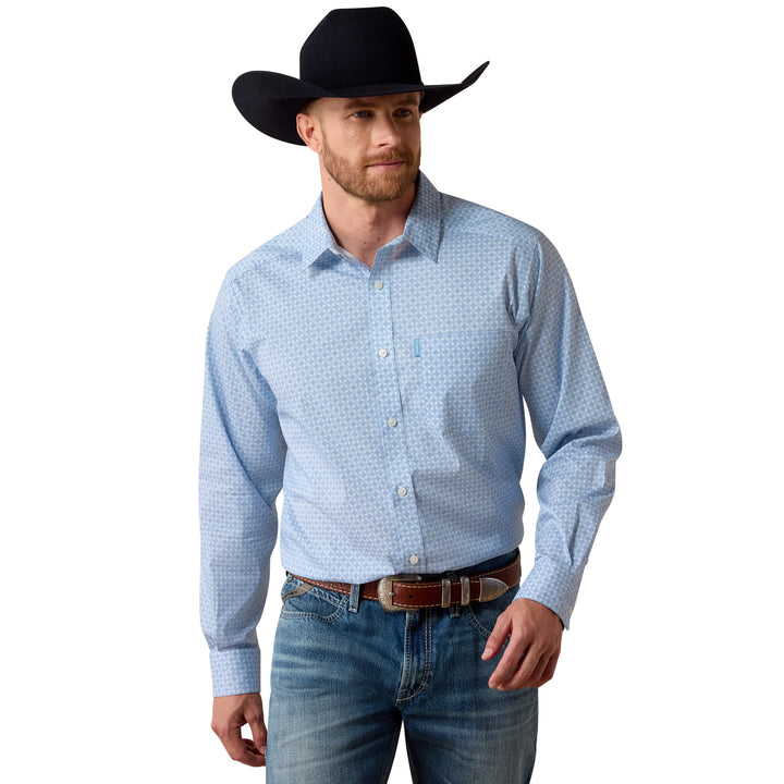 Ariat Mens Blue Everything Classic Fit Shirt