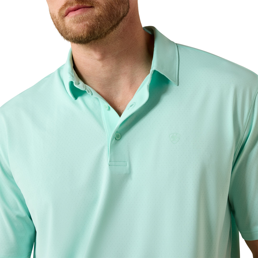 Ariat Mens Beach 360 Airflow Classic Fit Polo